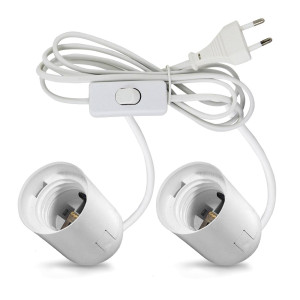 1902 Патрон Е27 с проводом для фитолампы х2 LAB.Space