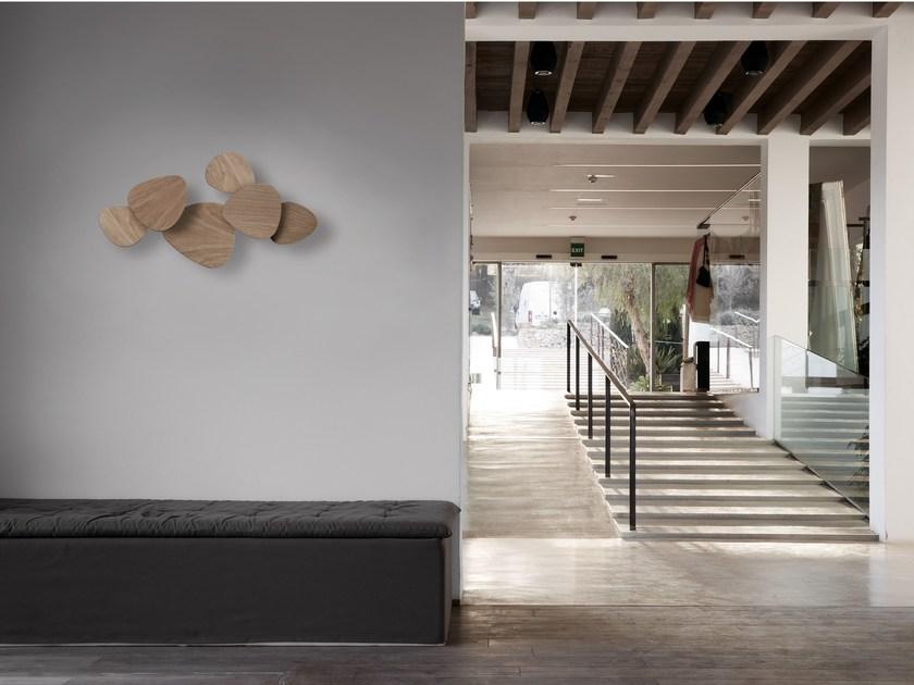 BOVER Светодиодный настенный светильник из бука Tria sun-id-1475850 - Вид №1