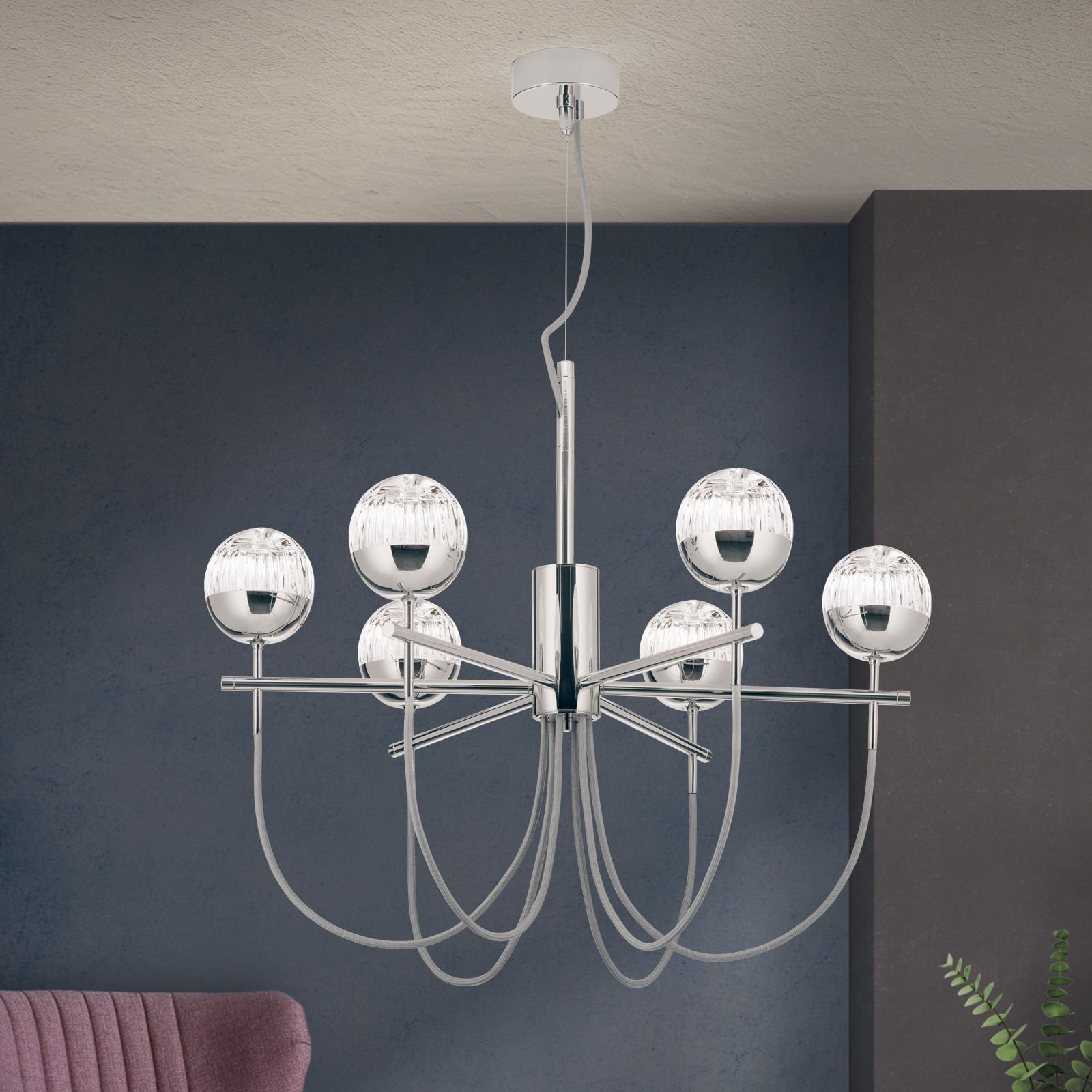 Латунь и хрустальная люстра Orion ARCH-00092583 - Вид №5