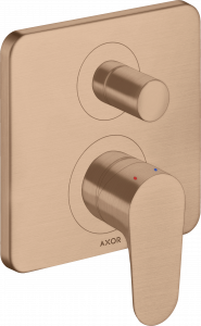 34427310 Смеситель для ванны, однорычажный, скрытого монтажа, со встроенной защитной комбинацией согласно EN1717 AXOR CITTERIO M