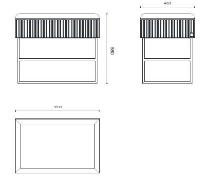 Деревянная тумбочка Stylish Club His &amp ARCH-00014200 - Вид №9