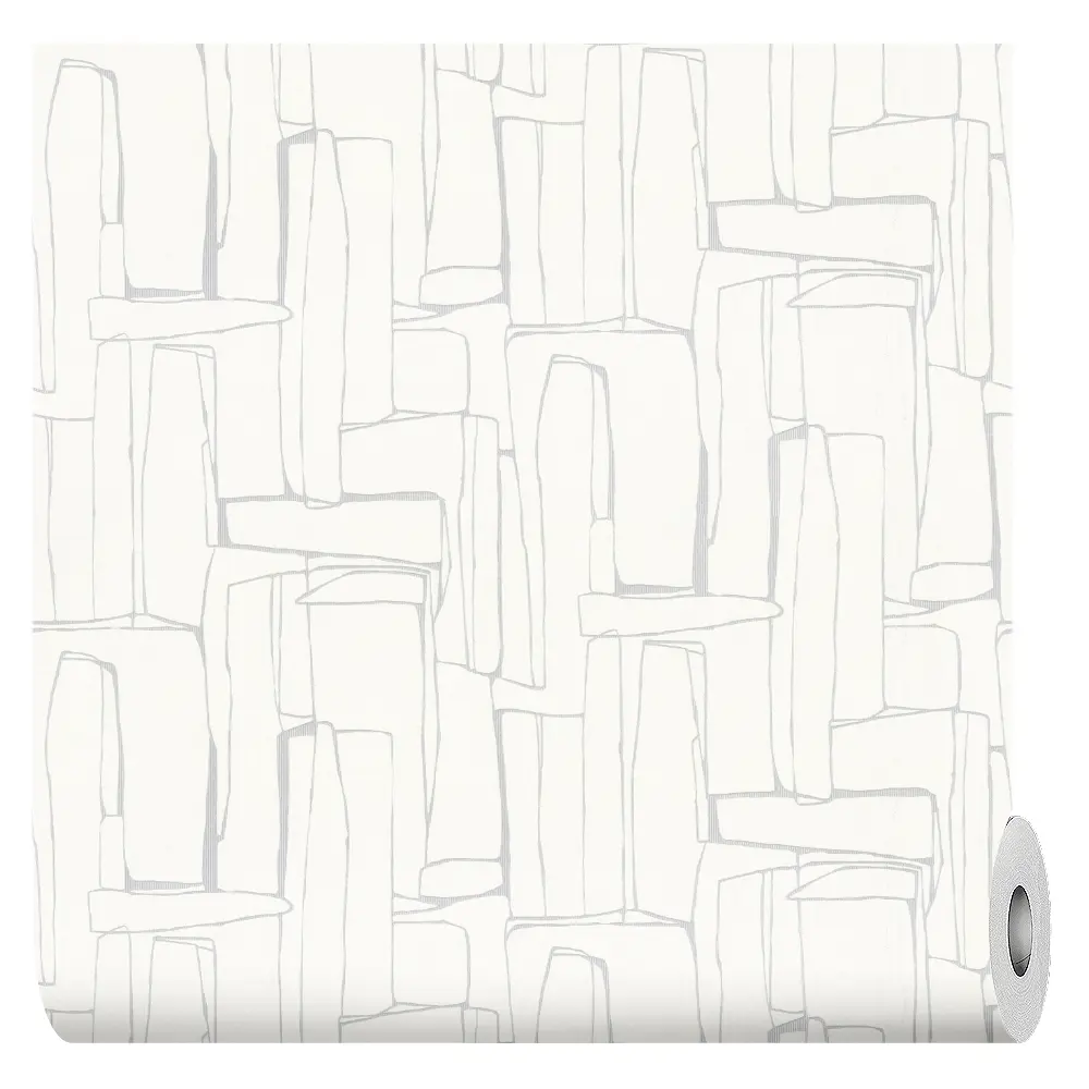 Флизелиновые обои VOG Collection Essen в светло-серых тонах для элегантного интерьера 89361753 STLM-1445895