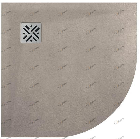 Glass1989 Полукруглый душевой поддон из минералита Showering sun-id-1354533