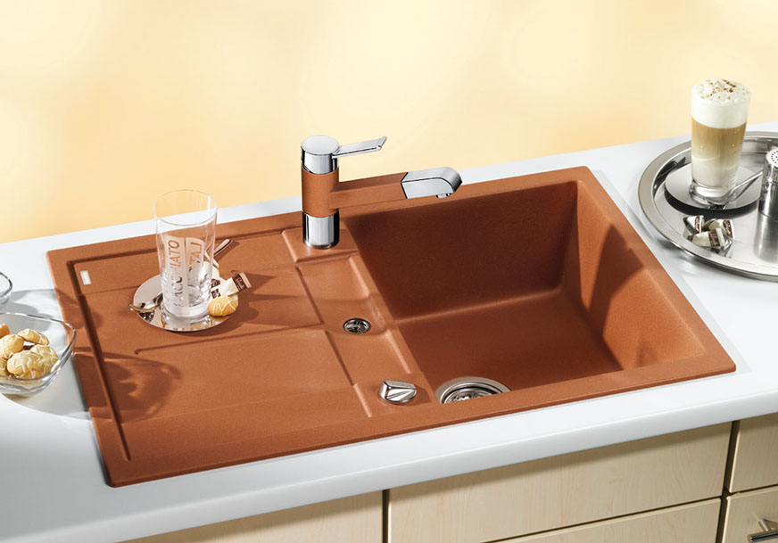 513029 Кухонная мойка Blanco Metra 45 S жасмин  Blanco Metra Жасмин - Вид №3