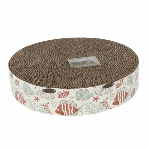 ПР0041484 Когтеточка для кошек Круглая картон 31х9см MAJOR