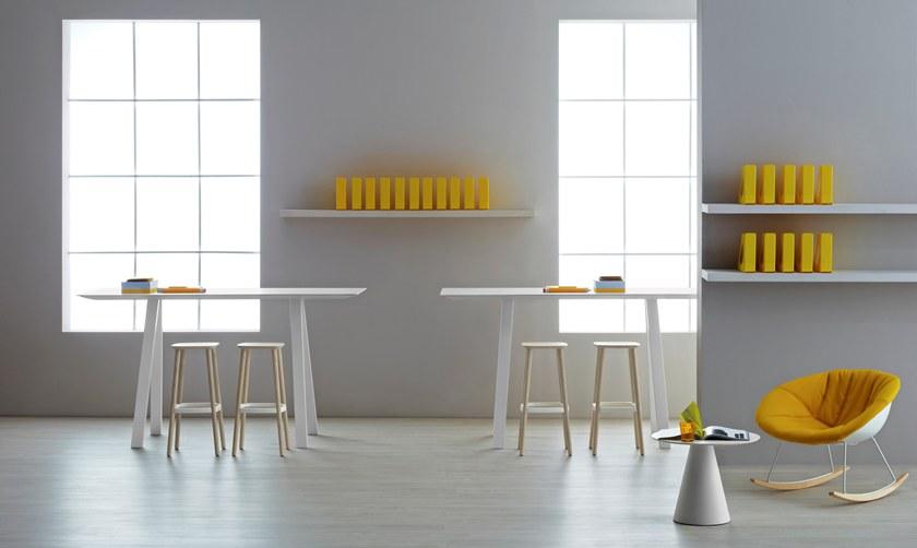 Pedrali Круглый стол из полиэтилена Ikon 865 - Вид №8