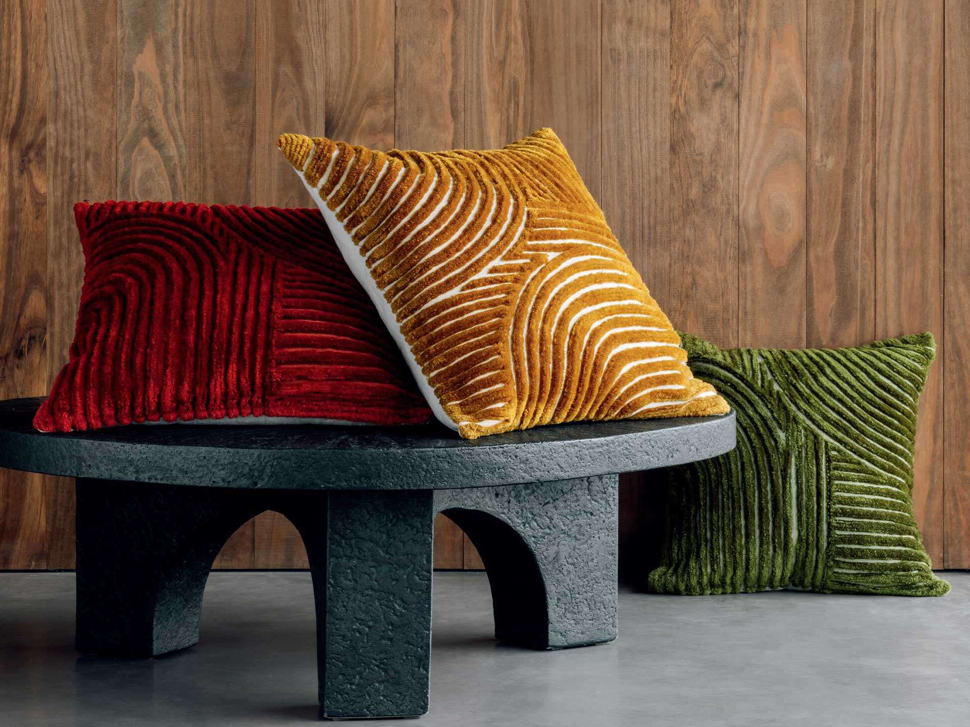 Хлопок квадратный сплошной цвет подушки Élitis EDMOND ARCH-00081658