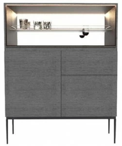 HC28 Cosmo Буфет из дерева со встроенной подсветкой Rita 51c010