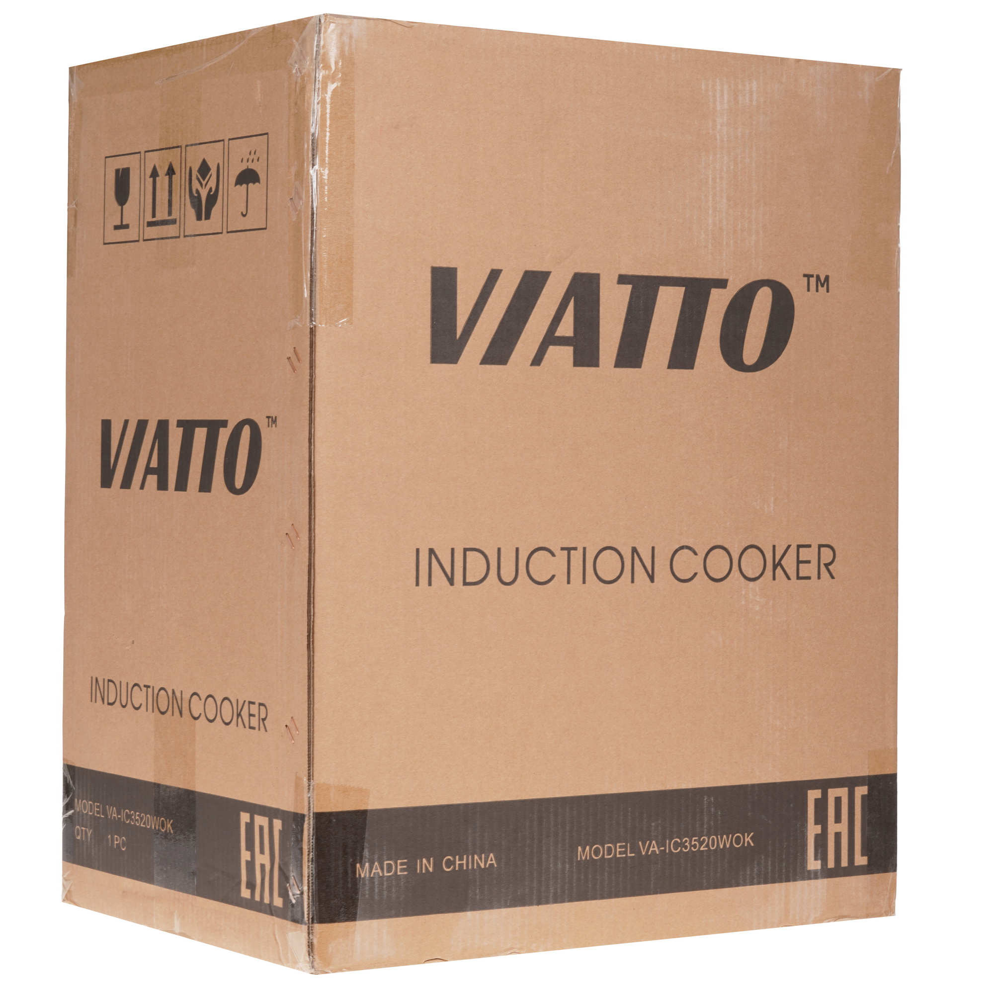9909608 Плита компактная электрическая Viatto VA‑IC3520WOK серебристый STDN-0032854 - Вид №11