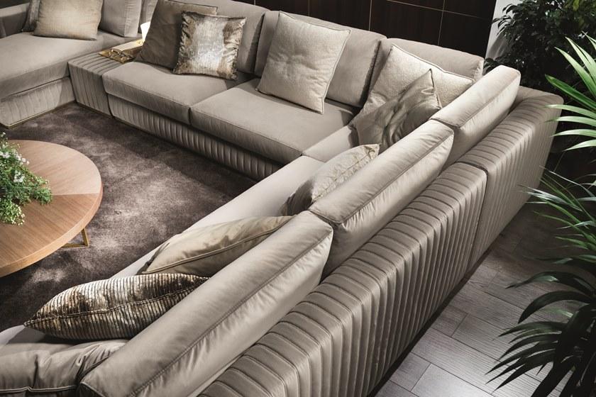 Former In Italia Модульный угловой диван в бархате Tivoli sun-id-1475151 - Вид №1