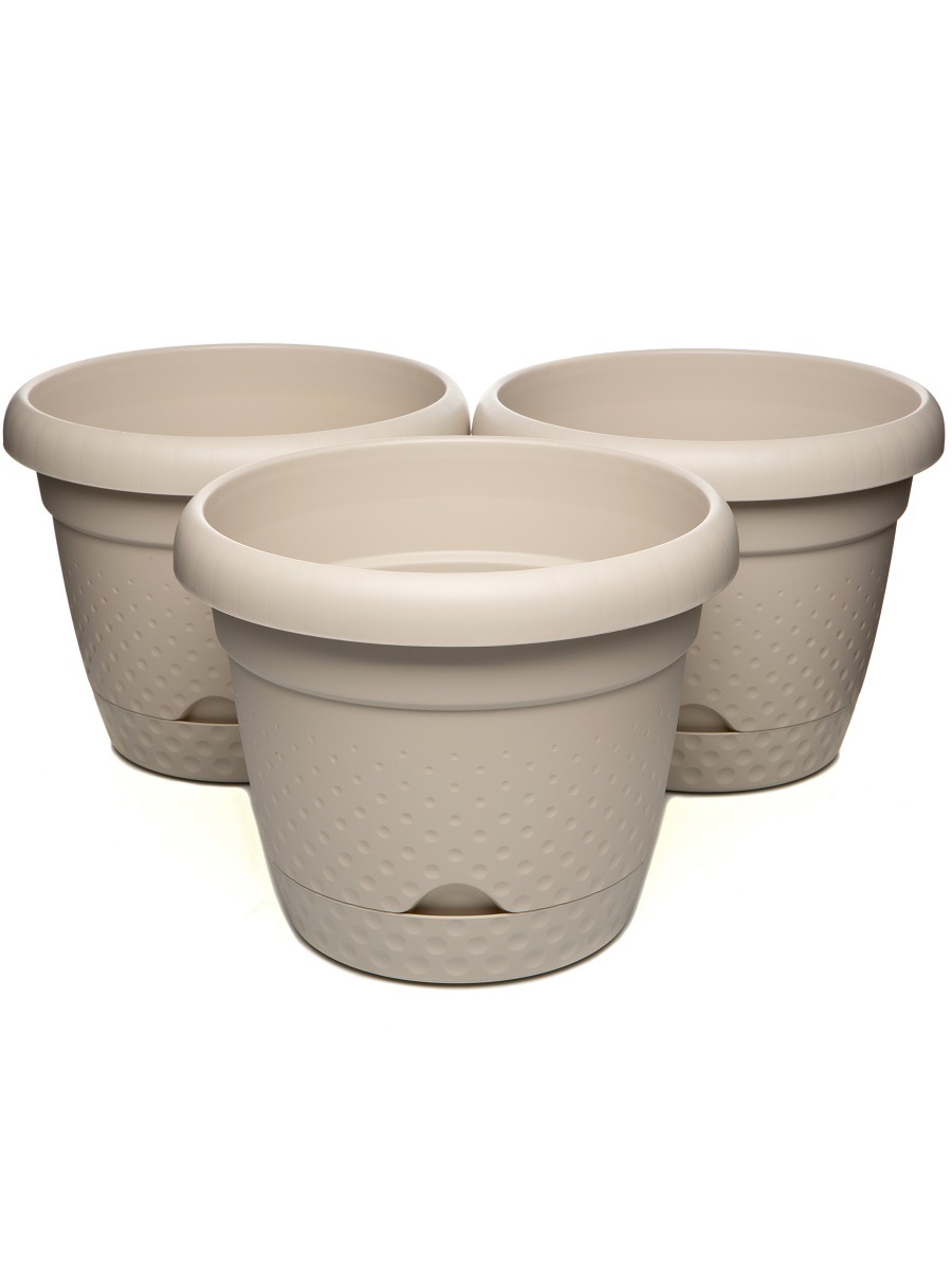 Горшок для цветов Lupo 15.3L Beige NAVAKO 16181 - Вид №3