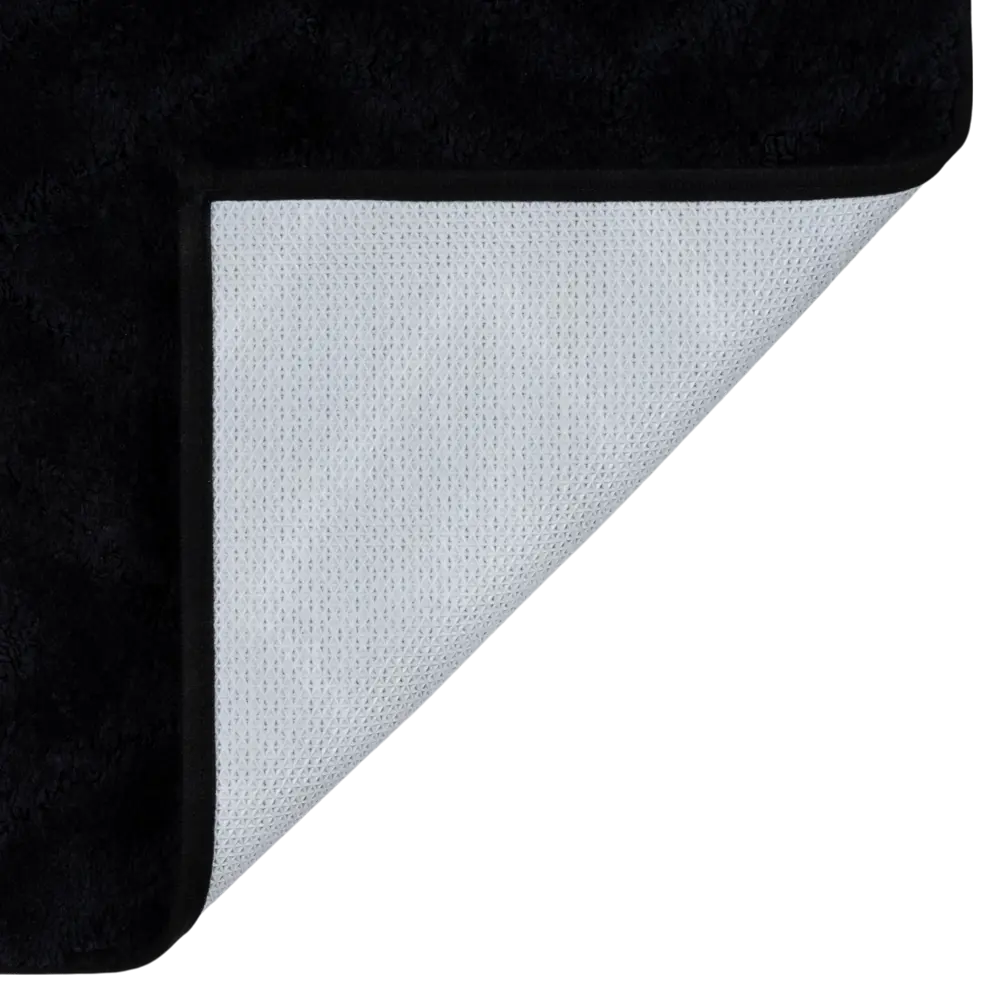 Коврик для ванной Vidage Сантус - мягкий и практичный черный аксессуар 50х50 см 89380443 STLM-1573525 - Вид №2