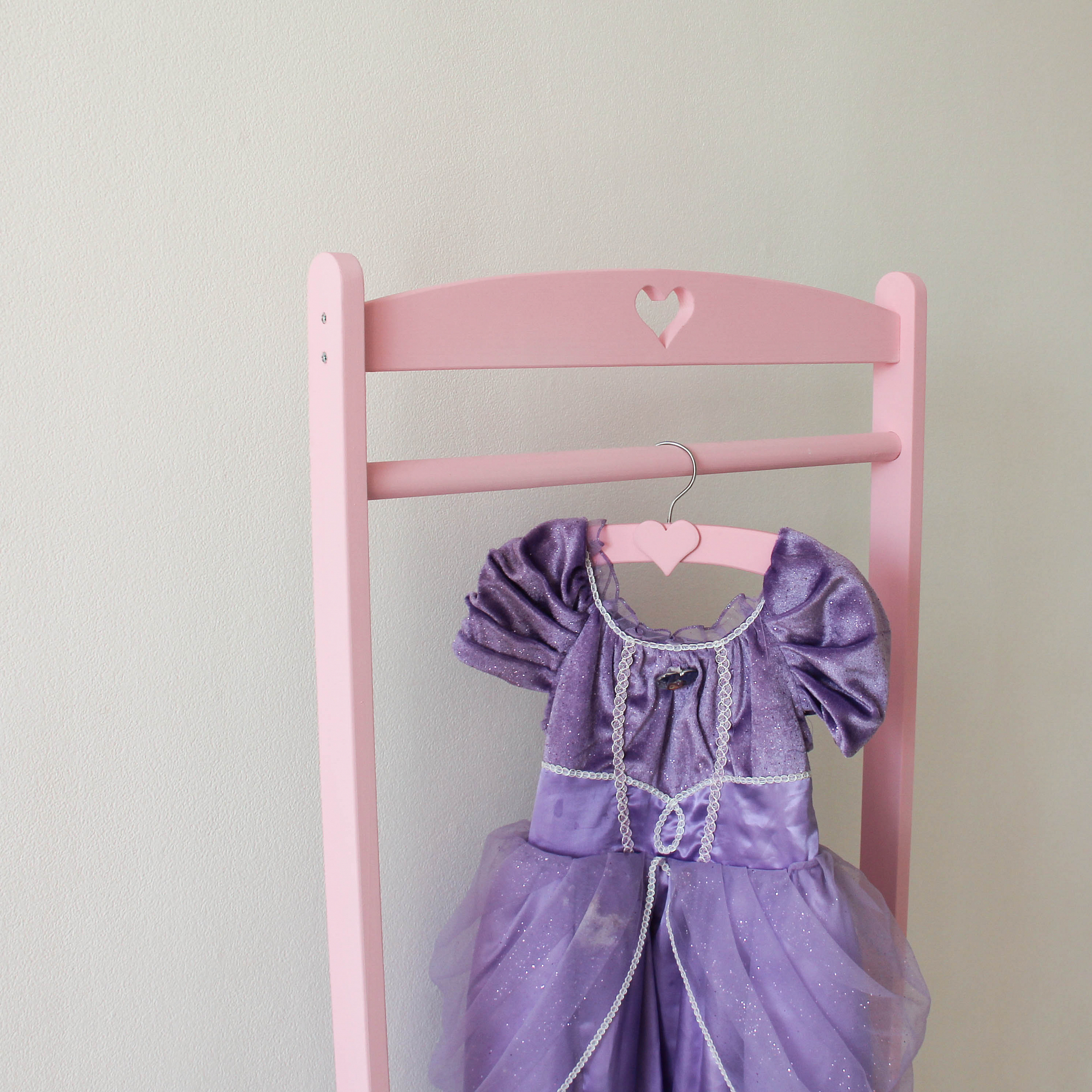 Вешалка-плечики детская розовая с сердечком VAMVIGVAM  282113 Розовый Santreyd  - Вид №4