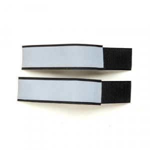 07с3402 Фликер - ремешок съемный 59% полиамид, 27% полиэстер, 14% хлопок 30 мм 2 шт ярко-оранжевый