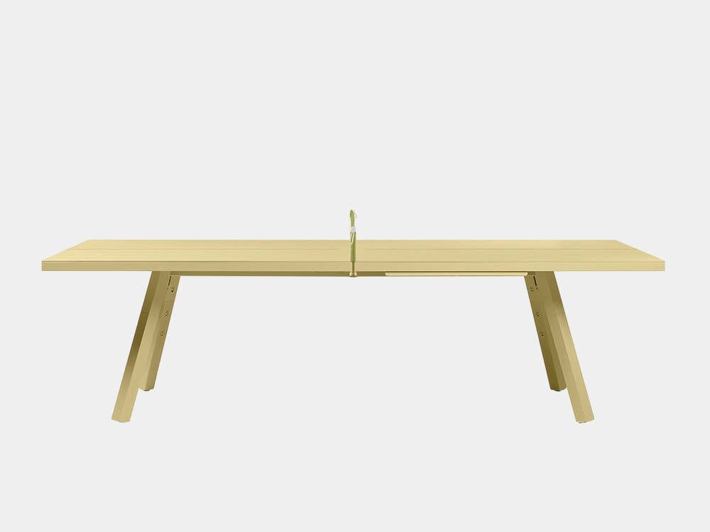 Одноцветный крытый прямоугольный стол для пинг-понга RS Barcelona YOU AND ME ARCH-00086608 - Вид №52