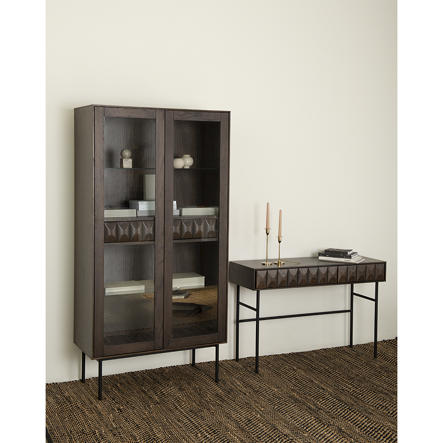 43413181 Шкаф latina, 94х45х185 см Unique Furniture  - Вид №4