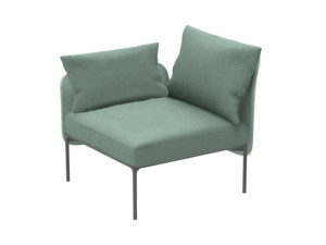 Тканевое угловое кресло