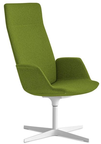 Lapalma Откидывающееся офисное кресло из ткани с 4 спицами и подголовником Uno sun-id-1350316 - Вид №1