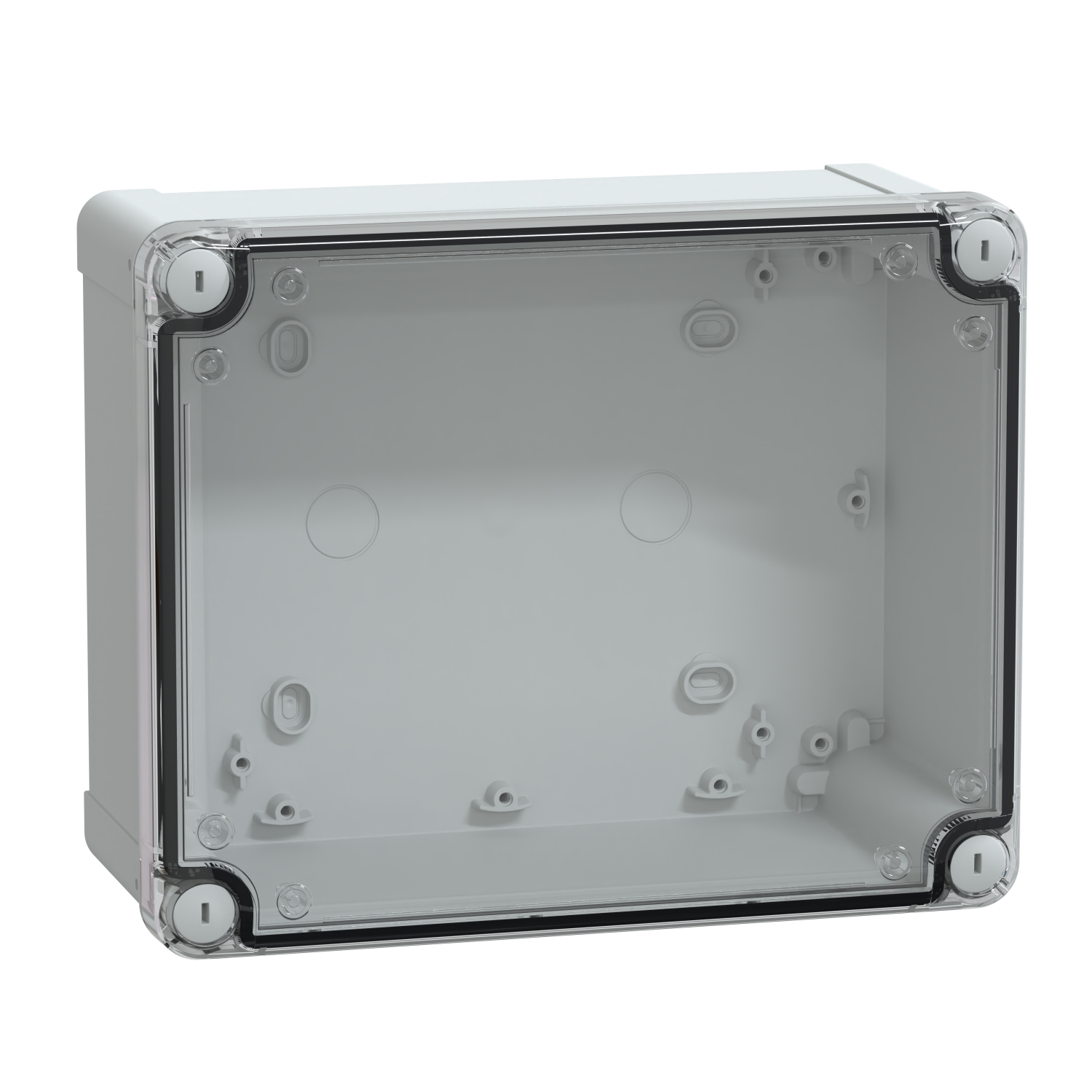 NSYTBP241910HT Коробка , мод., IP66, навесной, Пластик, прозрачная дверь Schneider Electric Thalassa 