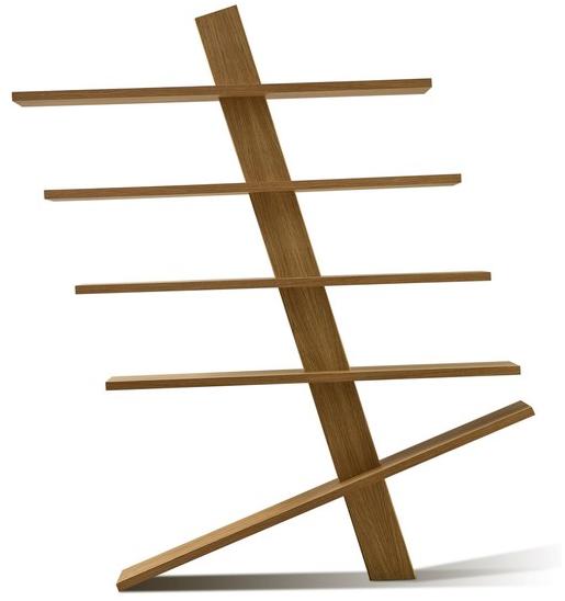 Morelato Открытый книжный шкаф из ясеня Contemporaneo 6299/f - Вид №1