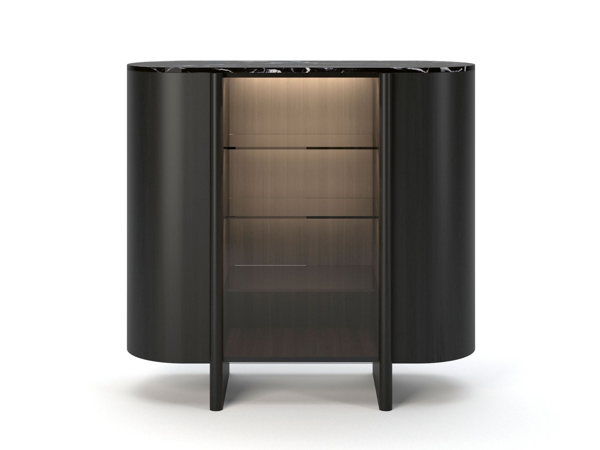 Деревянный шкаф со встроенным освещением Naturedesign DUSK ARCH-00075066