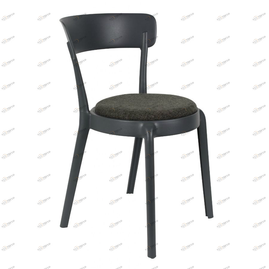 Стул Hoppe Comfy, темно-серый White Label Living 1100352