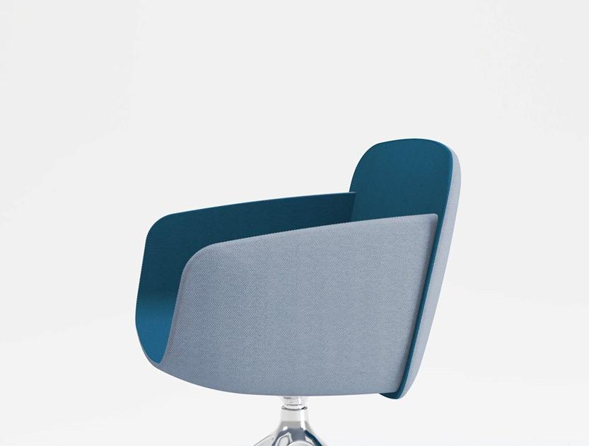 VAGHI Стул с подлокотниками и ножками из бука Viva guest Vi2ow - Вид №2