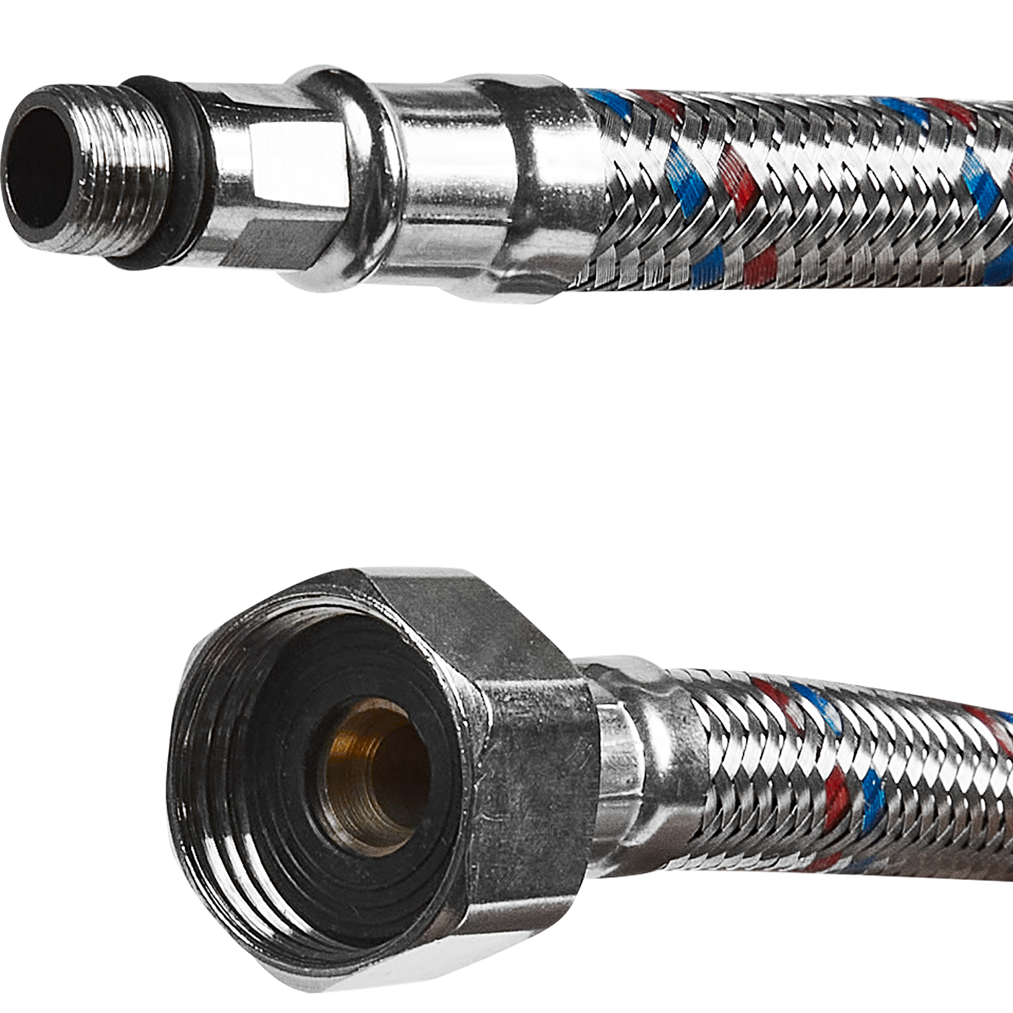 Интерскол - Гибкая подводка для воды М10 200 см с подключением 1/2" 84440058 STLM-0050190 - Вид №2