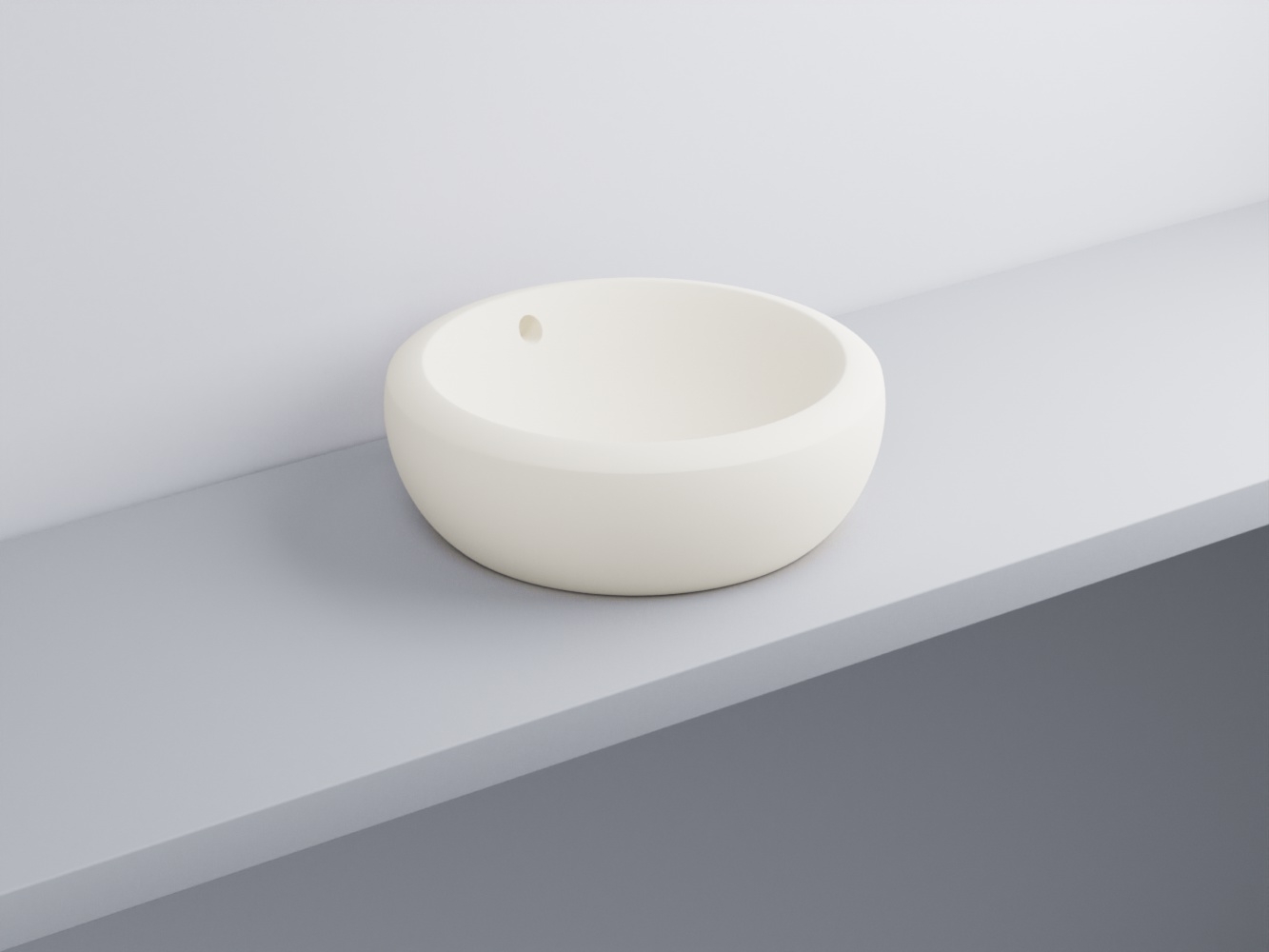 FLLA45-TL Раковина накладная прямоугольная 45 cielo Fluid Ceramica Cielo