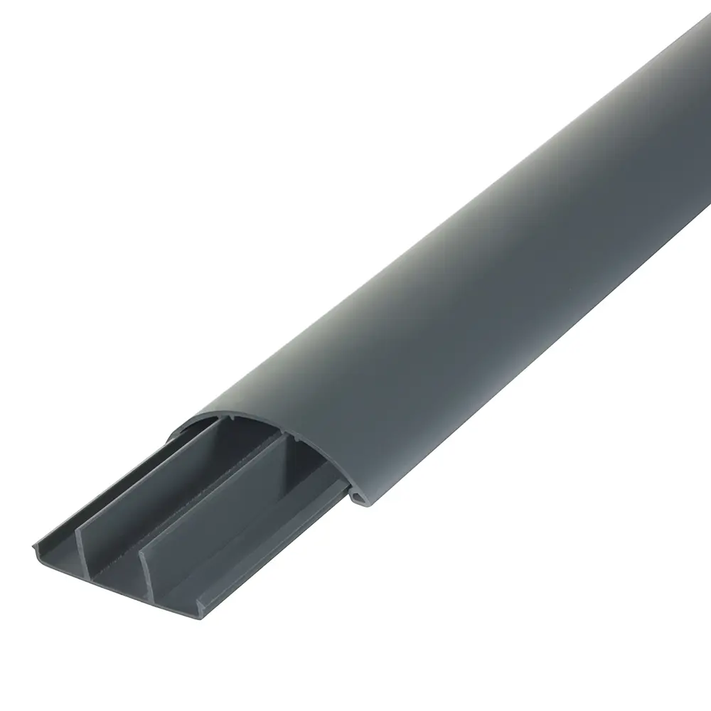 Кабель-канал напольный T-Plast 70х19 мм 2 м цвет серый 18691305 STLM-2071489 TPlast 