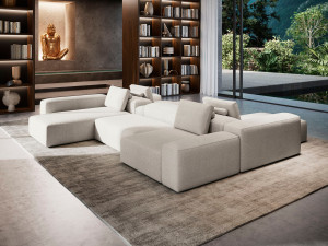 Секционный диван из ткани