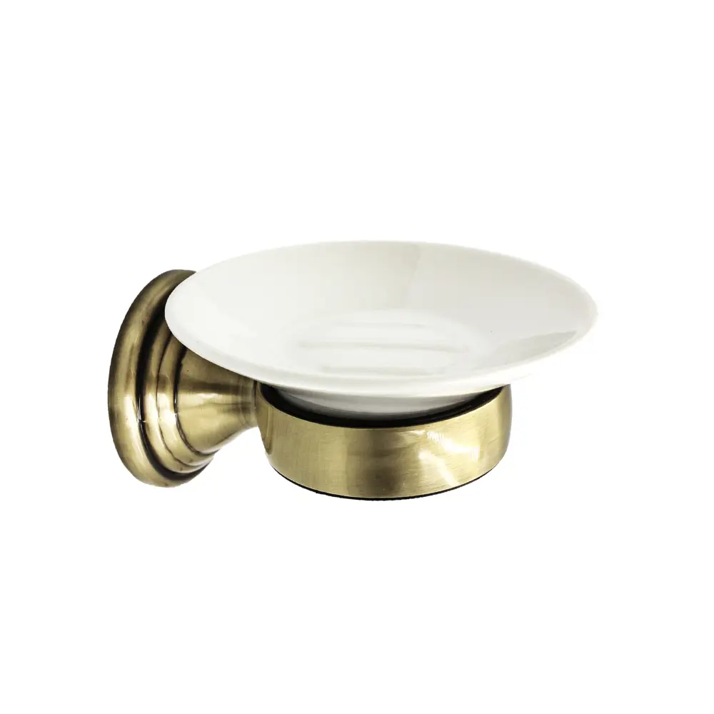 BATH PLUS Подвесная керамическая мыльница Bronx Gold 89384530 STLM-1575700
