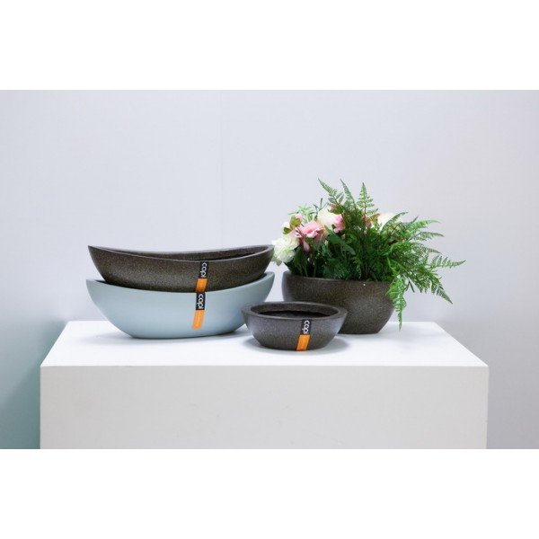 Вазы белые 2 штуки "Венеция" CAPI EUROPE FLORERO 044750 Серый  - Вид №1