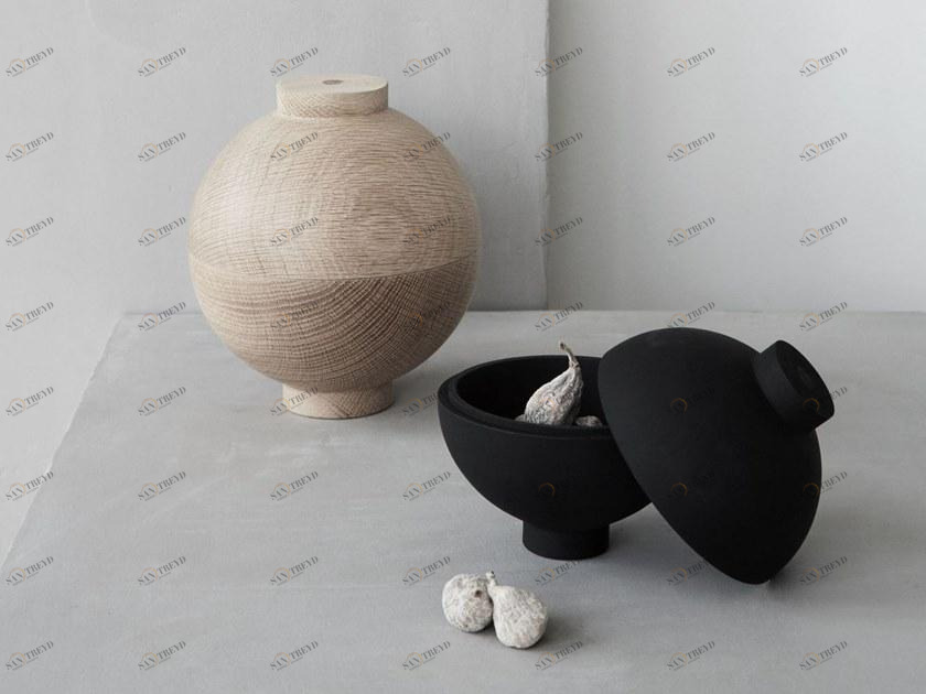 Kristina Dam Studio Дубовая чаша sun-id-1459534