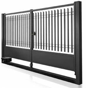GRIGLIATI BALDASSAR Ворота подъездные с двумя стальными створками Baldablock