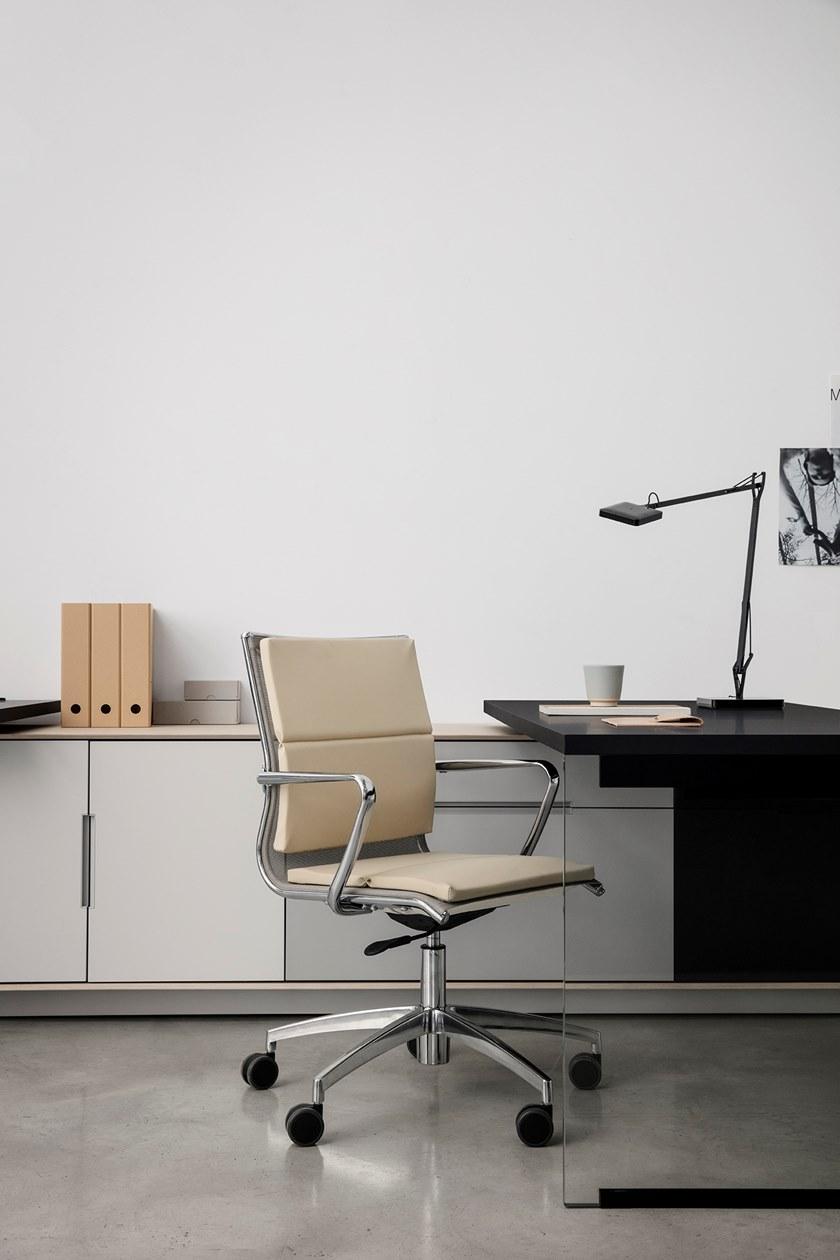 IOC project partners Сетчатое офисное кресло с 5 спицами на колесиках .net sun-id-1496659 - Вид №3