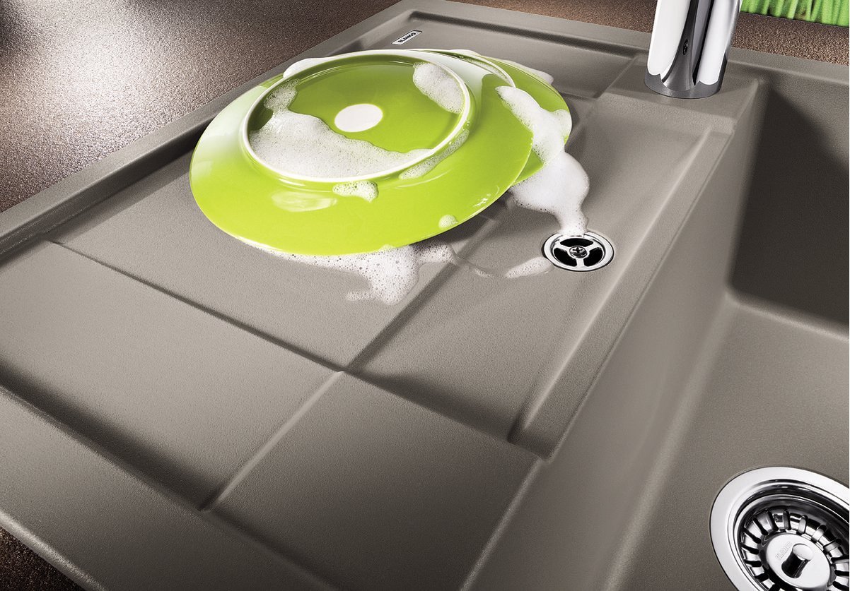 519574 Кухонная мойка Blanco Metra 45 S Compact алюметаллик  Blanco Metra Алюметаллик - Вид №4
