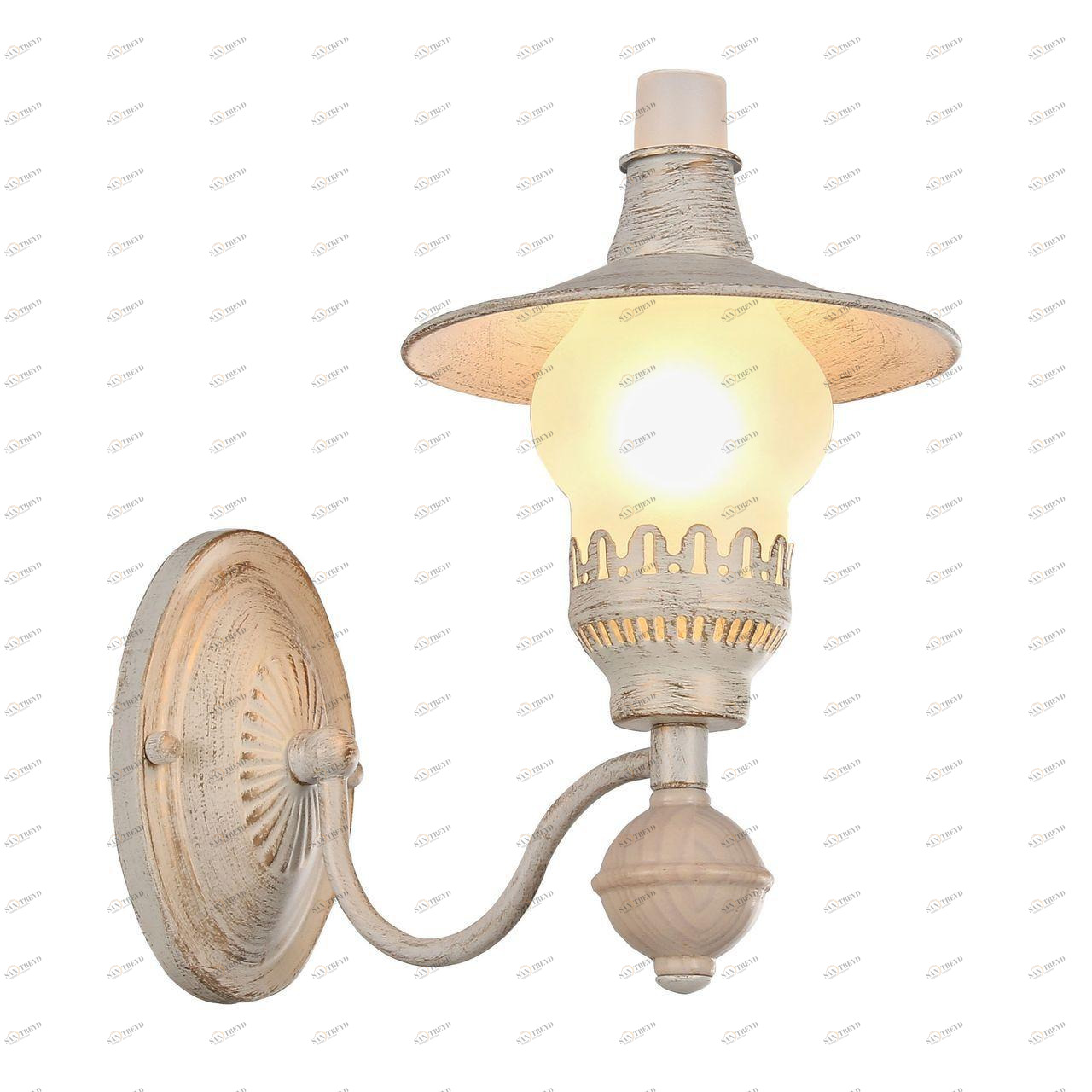 Бра Arte Lamp Trattoria A5664AP-1WG ARTE LAMP ПОД СТАРИНУ, ФОНАРЬ 109794 Белый 