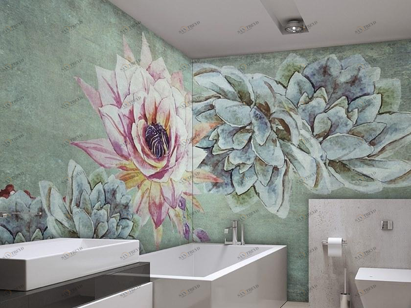 Creativespace Моющиеся обои с цветочными мотивами Bio-spring - capsule 2019 sun-id-1432737