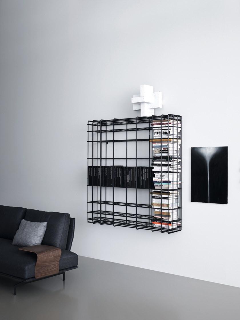 Saba Italia Книжный шкаф с открытой стенкой из железа Leyva sun-id-1461920 - Вид №5