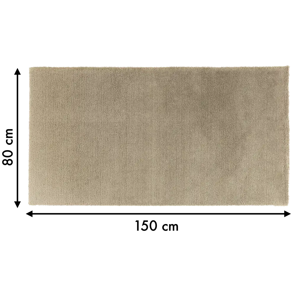 Ковер полиэстер Tony Inspire 80x150 см цвет бежевый 83206101 STLM-2186964  - Вид №6