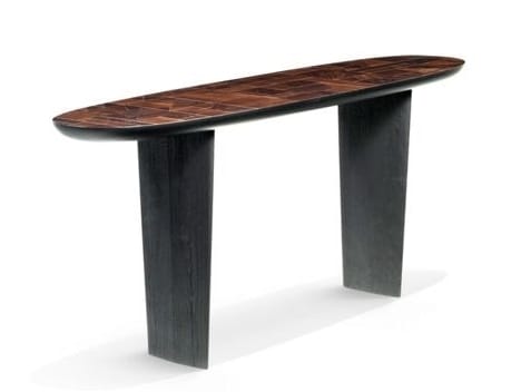 Овальная консоль из массива дерева ROCHE BOBOIS Nativ ARCH-00067578