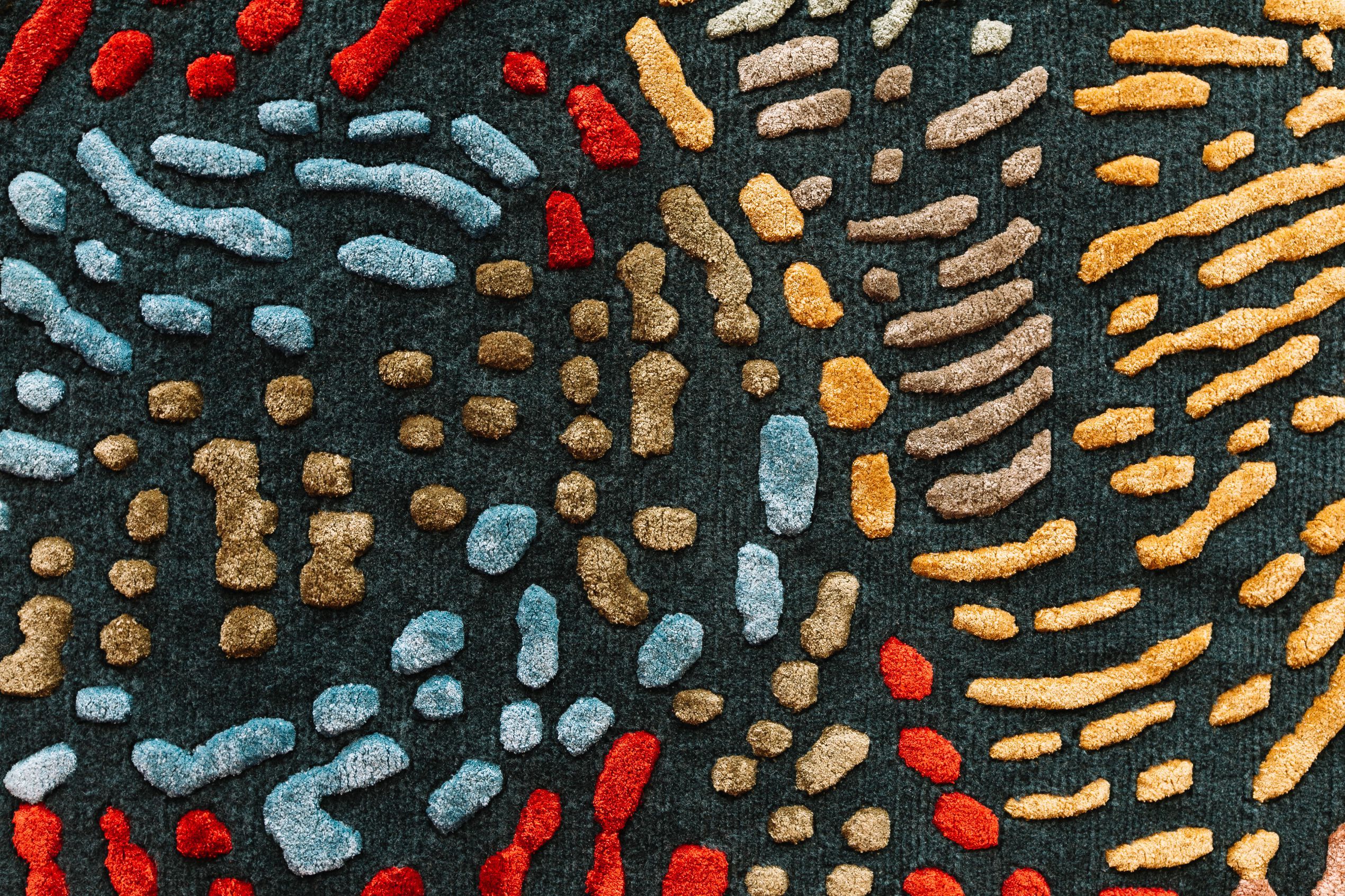 Ковер ручной работы из шерсти и шелка Tapis Rouge навсегда ARCH-00044144 - Вид №1