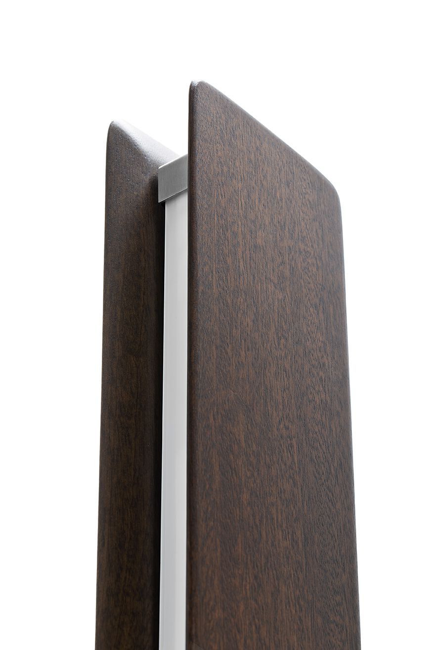 Напольная лампа из нержавеющей стали и дерева Exteta ARCH-00106292 - Вид №2