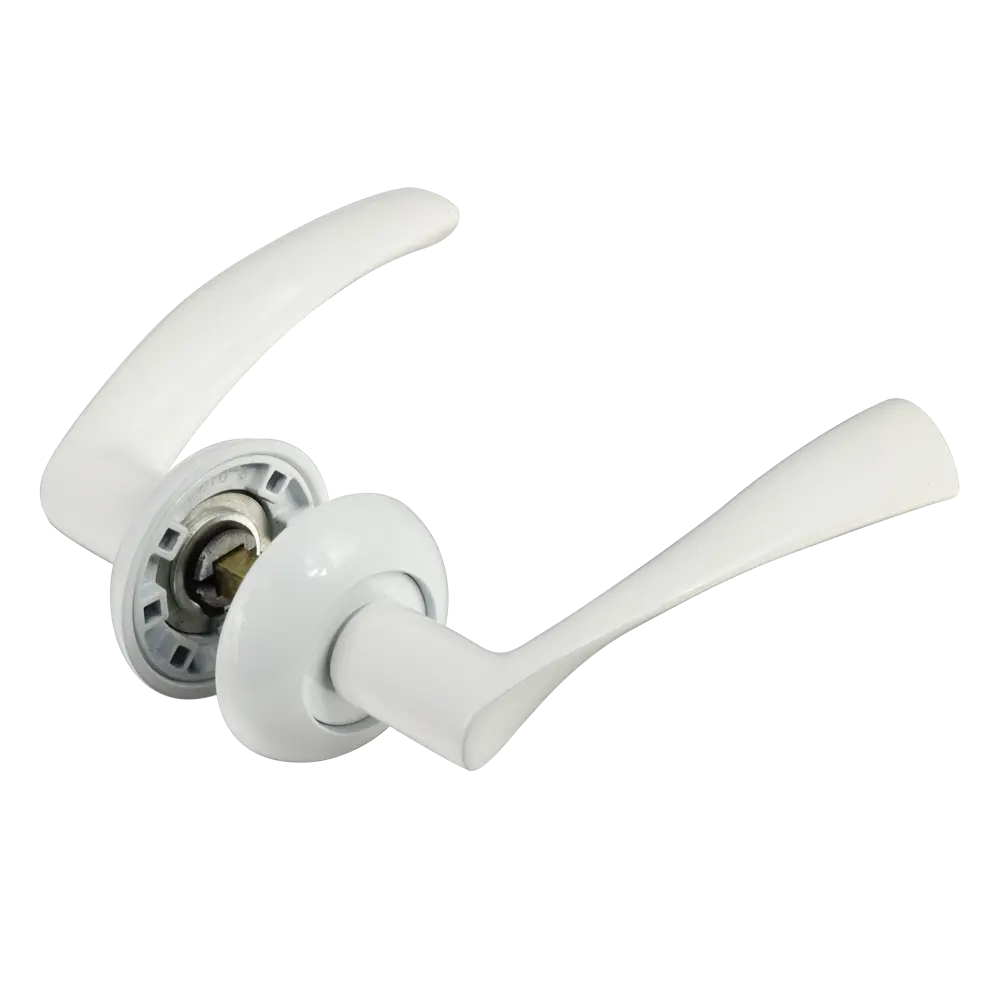 Дверные ручки EDSON EDS-14-Z01 белые для межкомнатных дверей 85170506 STLM-0059403