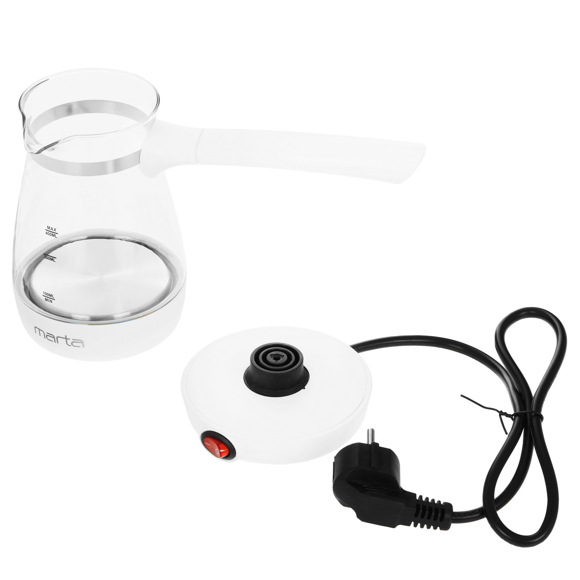 5365496 Электрическая турка Marta MT-2140 белый STDN-0044766 - Вид №3