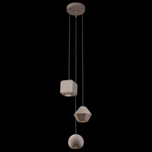 Подвесная люстра Nowodvorski Geometric 9695 NOWODVORSKI ДИЗАЙНЕРСКИЕ 186505 Серый