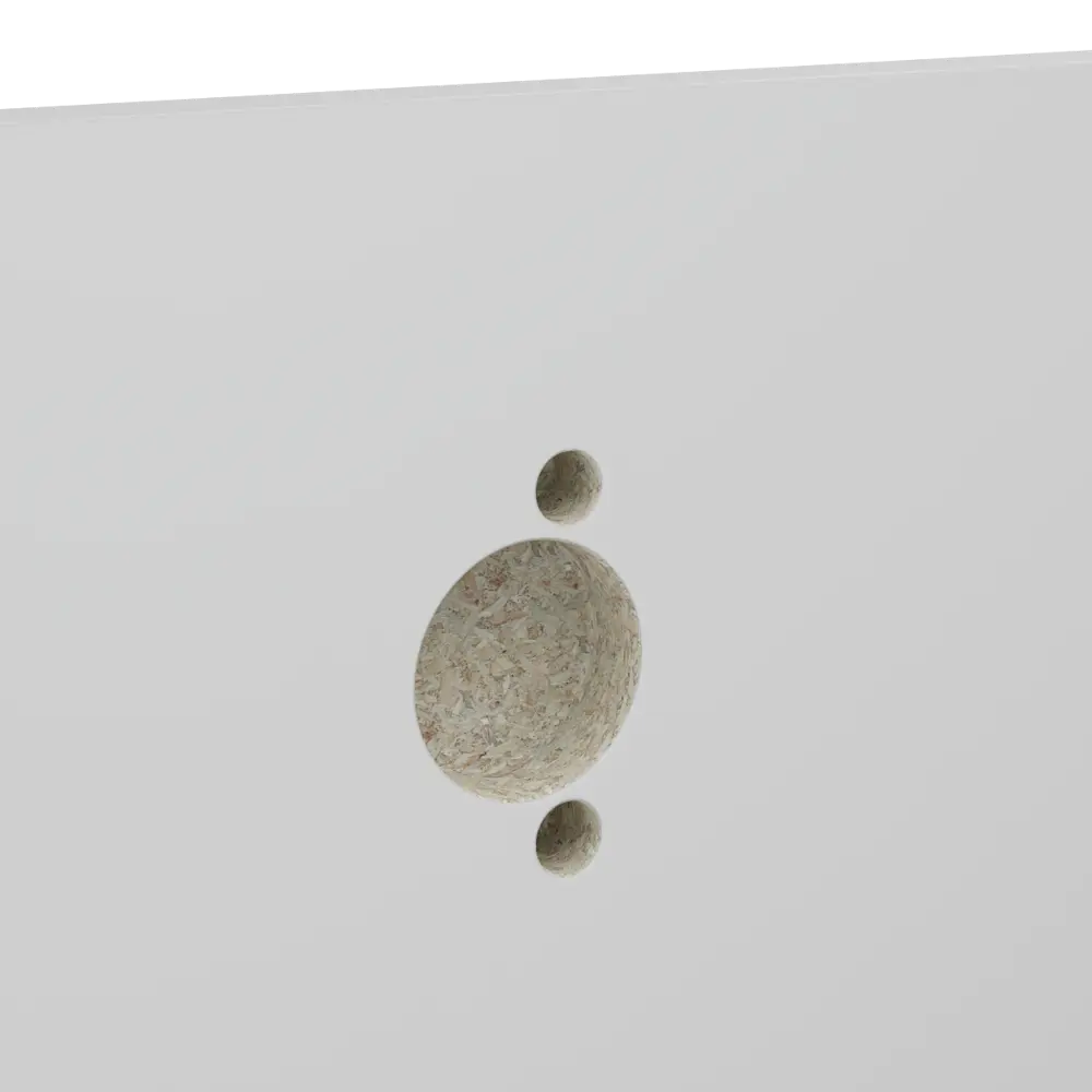 Фасад кухонного шкафа Аша 29.7x102.1 см KONSENSA ДСП цвет серебро 89445291 STLM-2199037 Аша серебро - Вид №3