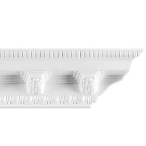 Плинтус потолочный инжекционный D 117/100 ( 25 шт. в упак.)