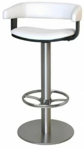 Vela Arredamenti Высокий табурет с подлокотниками